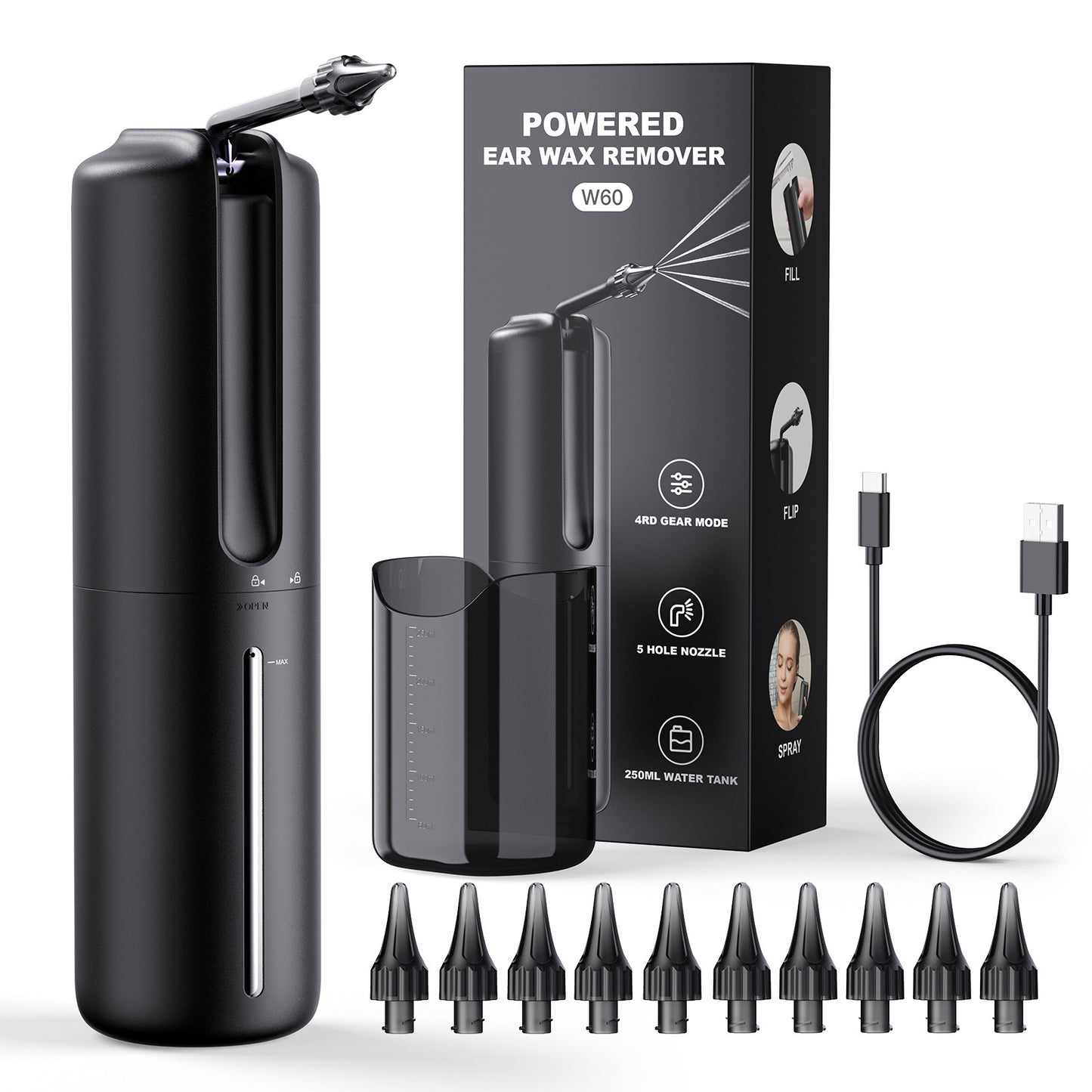 Electric Ear Punch Household Convenient Ear Cleaning Instrument